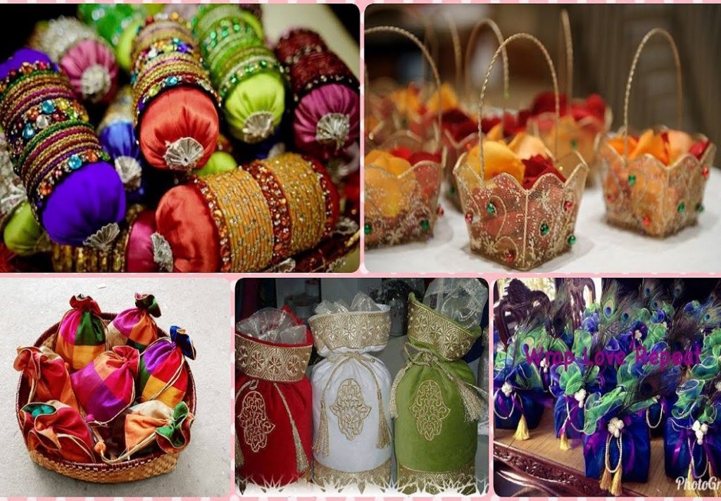 wedding marriage return gift ideas for Indian guests traditional modern