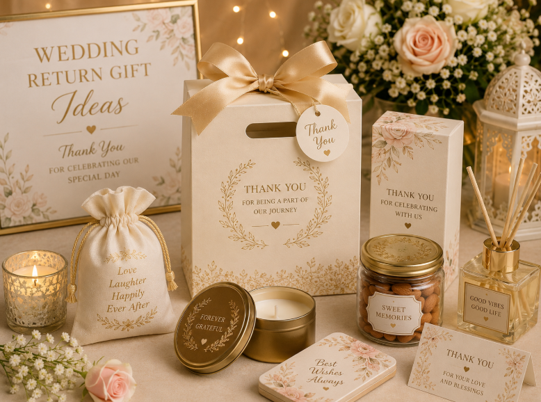 wedding return gift ideas india