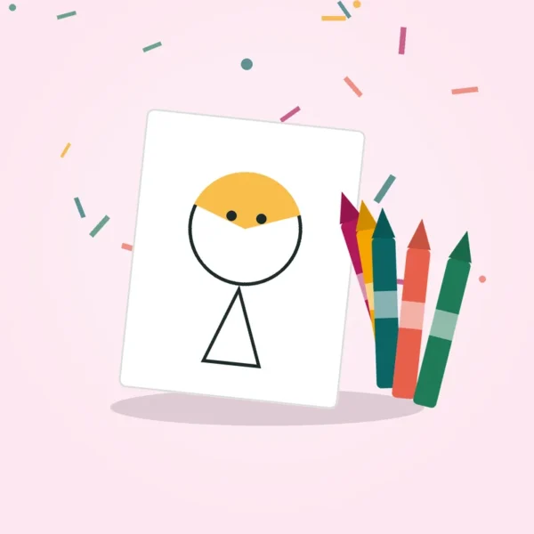 Colouring Kit with Crayons