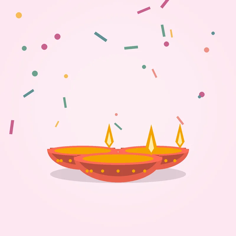 Mini Terracotta Diya Set